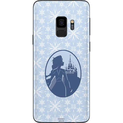 Disney Frozen II Elsa Silhouette Galaxy S9 Skin